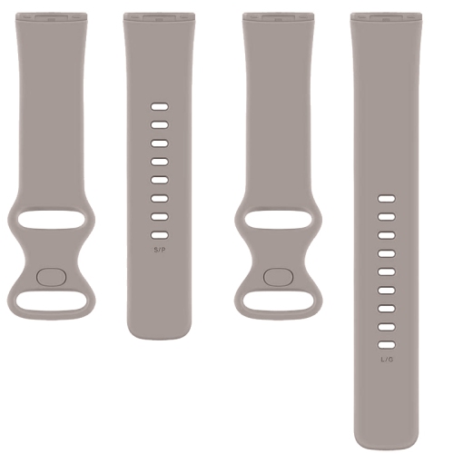 Paquet de 4 bracelets de rechange Premium de Navor - petit bracelet mince à rabat compatible avec les modèles Versa 3/Sense de Fitbit - Bracelet