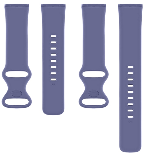 Paquet de 4 bracelets de rechange Premium de Navor - petit bracelet mince à rabat compatible avec les modèles Versa 3/Sense de Fitbit - Bracelet