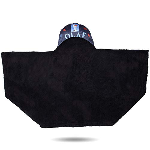 Kids Bedding Super Soft and Cozy Snuggle Wrap Hoodie Blanket, 55" x 31", Disney Frozen 2 Olaf