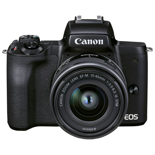 Canon EOS M50 Mark II Mirrorless Camera with 15-45mm IS STM Lens