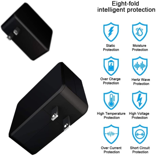 Chargeur de portable USB-C 87&nbsp;W, adaptateur c.a. 90&nbsp;W-C Cordon d'alimentation de rechange pour Dell XPS, Lenovo Yoga 910 920 730 HP Spectre