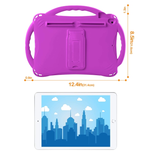 Adocham Kids Case for 10.2" iPad 8th 2020 / 7th Gen 2019 / iPad Air 10.5" / iPad Pro 10.5",Premium Food-Grade Sili