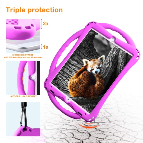 Adocham Kids Case for 10.2" iPad 8th 2020 / 7th Gen 2019 / iPad Air 10.5" / iPad Pro 10.5",Premium Food-Grade Sili