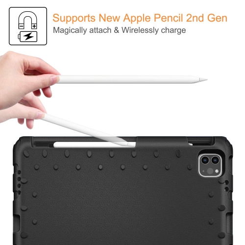 Fintie Case for iPad Air 4th Gen 10.9", iPad Pro 11" 2020 & 2018 Supports 2nd Gen Pencil Charging - Kiddie Series Lightwei