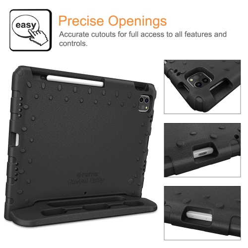 Fintie Case for iPad Air 4th Gen 10.9", iPad Pro 11" 2020 & 2018 Supports 2nd Gen Pencil Charging - Kiddie Series Lightwei