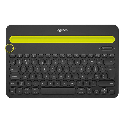 Logitech – clavier Bluetooth pour plusieurs appareils K480 pour ordinateurs, tablettes et téléphones intelligents, noir