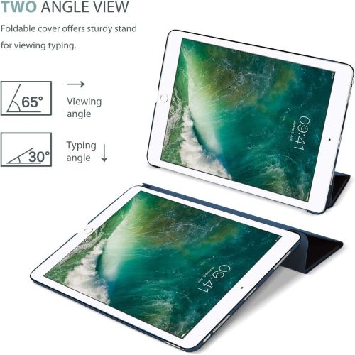 ProCase iPad Pro 12.9 2017/2015 Case, Ultra Slim Lightweight Stand Smart Case Shell with Translucent Frosted Back Cover