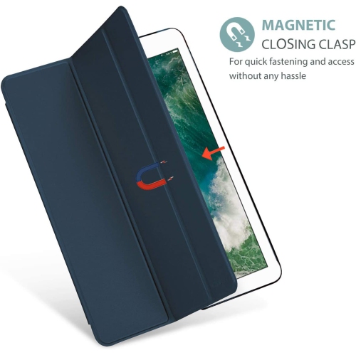 ProCase iPad Pro 12.9 2017/2015 Case, Ultra Slim Lightweight Stand Smart Case Shell with Translucent Frosted Back Cover