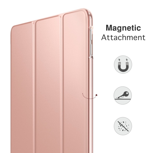 MoKo Case Fit New iPad Air 10.5" 2019/iPad Pro 10.5 2017 - Slim Lightweight Smart Shell Stand Cover with Tr