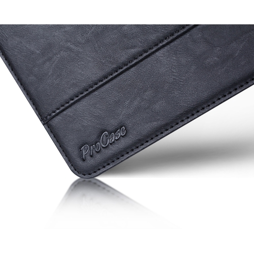 iPad – Étui folio Pro 9.7 avec support en cuir ProCase pour Apple iPad Pro de 9.7 po, étui 2016, avec plusieurs ANGL