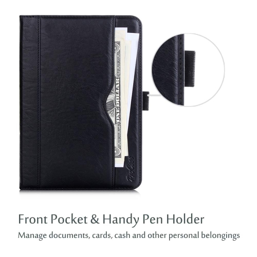 iPad – Étui folio Pro 9.7 avec support en cuir ProCase pour Apple iPad Pro de 9.7 po, étui 2016, avec plusieurs ANGL