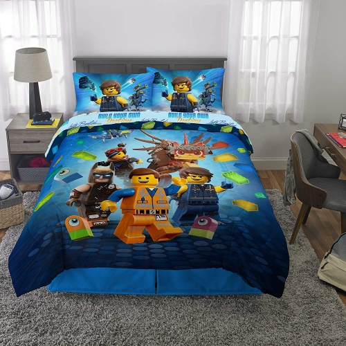 Lego Full Bedding Sheet Set With Comforter 5 Pcs For Kids Best Canada Lego Full Bedding Sheet Set With, Lego Bedding Canada