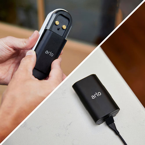 Arlo Essential Wire-Free Wi-Fi Video Doorbell - White