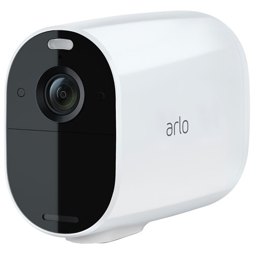 Caméra de surveillance à projecteur extérieure sans fil 1080p Essential XL d'Arlo - Blanc