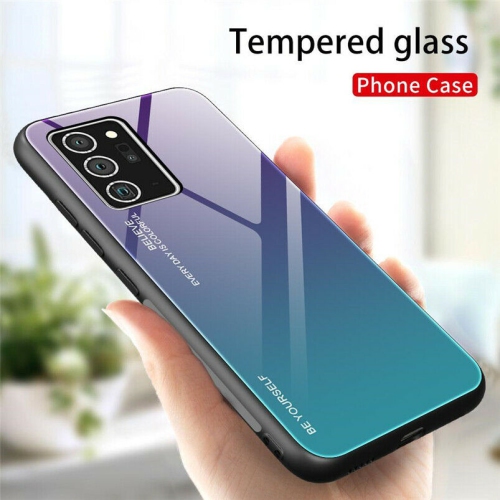 Gradient Tempered Glass Phone Case Cover For SAMSUNG NOTE 20