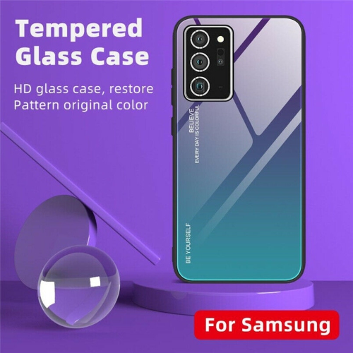 Etui de protection en verre trempé hybride dégradé pour SAMSUNG NOTE 20