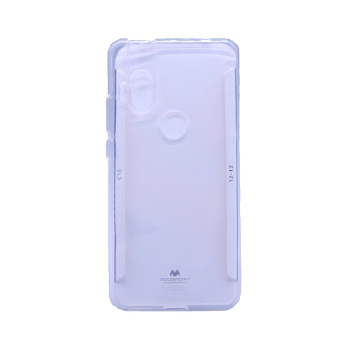 TopSave Goospery Jelly Case For Motorola 1 Hyper(20), Clear