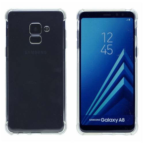 TopSave – Étui en TPU souple, gel et gel de protection pour Galaxy A8(18) de Samsung, transparent