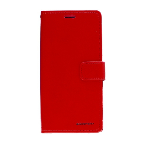 👍 TopSave 👍 Étui Goospery Bluemoon Diary pour Samsung A11, rouge