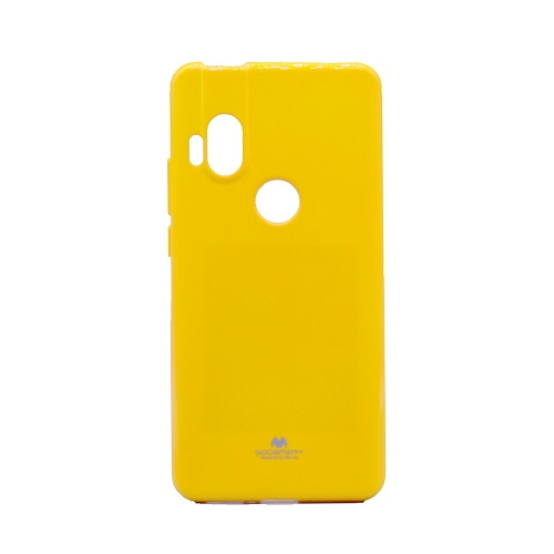 TopSave Goospery Jelly Case For Motorola 1 Hyper(20), Yellow