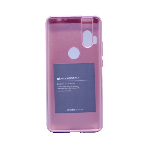 TopSave Goospery iJelly Metal Case For Motorola 1 Hyper(20), Rose Gold