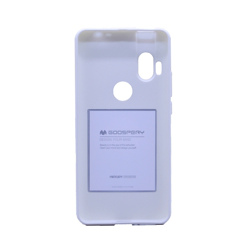 TopSave Goospery Soft Feeling Case For Motorola 1 Hyper, White