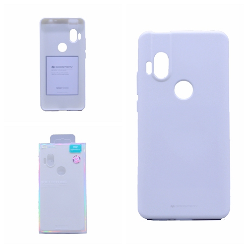 TopSave Goospery Soft Feeling Case For Motorola 1 Hyper, White