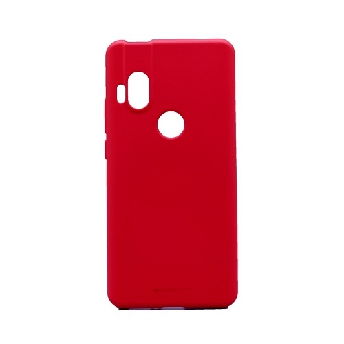 TopSave Goospery Soft Feeling Case For Motorola 1 Hyper, Red