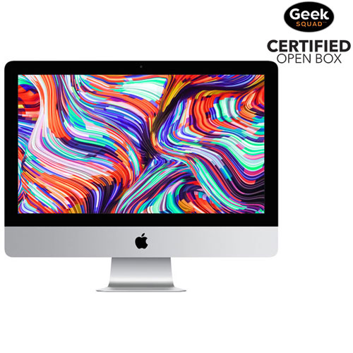 Apple iMac 21.5" Intel Core i3 Quad-Core 8th Gen 3.6GHz Computer - English - Open Box