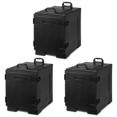 Costway End-Loading Insulated Food Pan Carrier Hot Cold