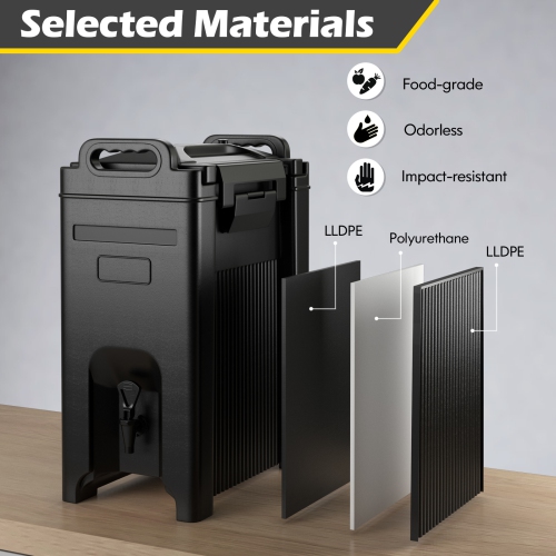 Costway Insulated Beverage Server/Dispenser 5 Gallon