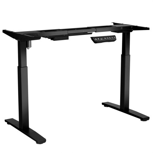 Costway Electric Stand Up Desk Frame Single Motor Height Adjustable w/ Controller