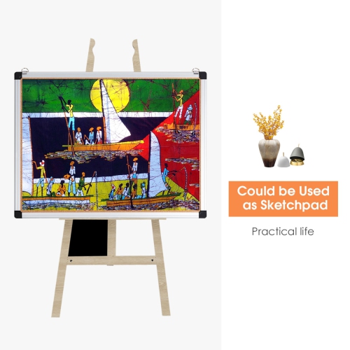 Ensemble de 3 tableaux d’affichage en liège 24 x 18 po de Costway avec cadre en aluminium