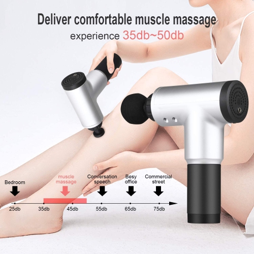 MKL Advanced Deep Tissue Gun Massager with Lithium ion Battery