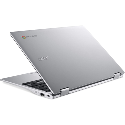 Acer Spin 311 Chromebook, 11.6" IPS Touchscreen, ARM Cortex A73 2GHz, 4 GB LPDDR4X, 32GB eMMC, Mali-G72 MP3, Chrome OS, Silver, CP311-3H-K4S1