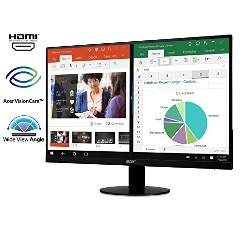 Acer SB220Q bi 21.5" Full HD IPS Ultra-Thin Zero Frame Monitor (HDMI & VGA port)