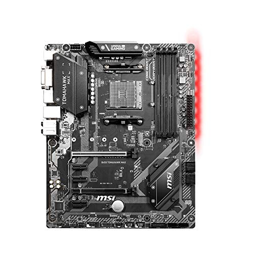 MSI Tomahawk Max AMD B450 AM4 ATX DDR4 SDRAM Motherboard Best Buy Canada