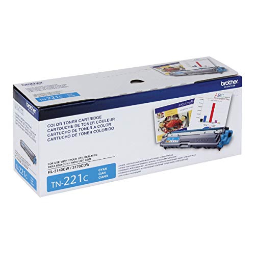 Brother TN221C Cyan Toner Cartridge