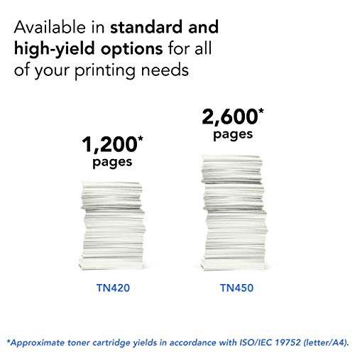 Brother TN420 Genuine Black Toner Cartridge