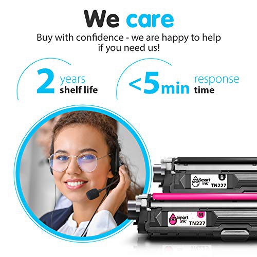 Smart Ink Compatible Toner Cartridge Replacement for Brother TN223 TN227 TN-223 TN-227...