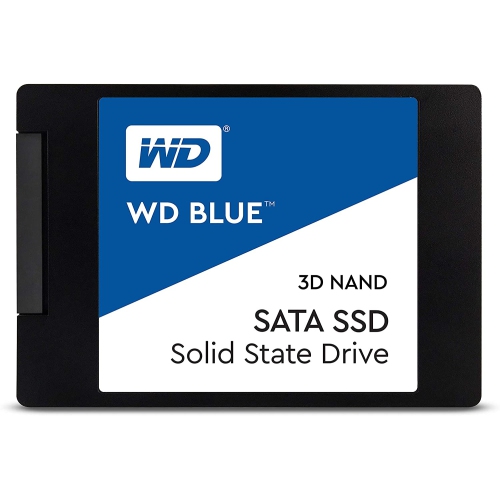 WESTERN DIGITAL  Wd 3D Nand 1Tb Internal PC SSD - SATA Iii 6 GB/s, 2.5"/7Mm, Up to 560 Mb/s - Wds100T2B0A In Blue