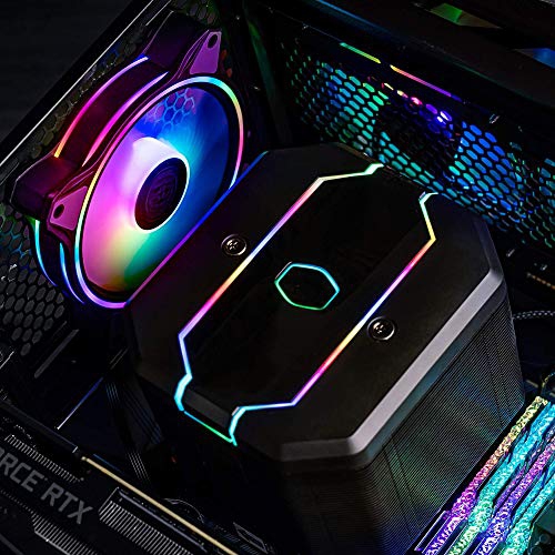 Cooler Master Fan MFL-B2DN-18NPA-R1 MasterFan MF120 Halo wired Addressable RGB Controller Retail