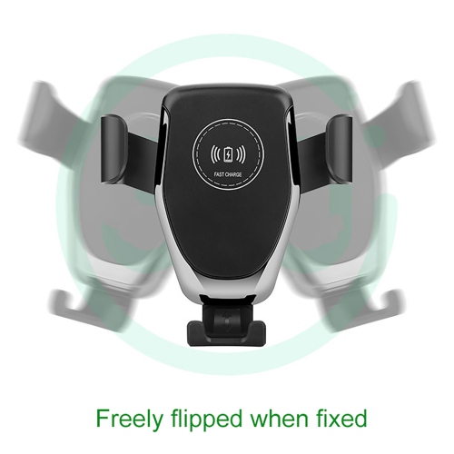 15W Wireless Car Charger, Quntis Qi Fast Charging Car Phone Mount, 360°Rotation Wireless Car Phone Holder