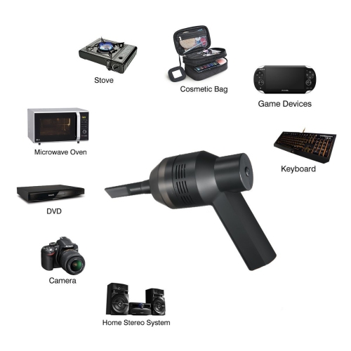 Keyboard Cleaner with Cleaning Gel, MECO Handheld Vacuum Cordless Mini Computer Vacuum Cleaner with Li-Battery, Powerful Por