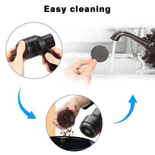 Keyboard Cleaner with Cleaning Gel, MECO Handheld Vacuum Cordless Mini Computer Vacuum Cleaner with Li-Battery, Powerful Por