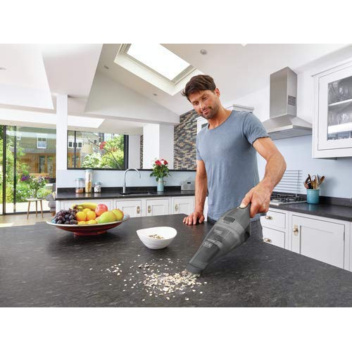 BLACK+DECKER Dustbuster Handheld Vacuum, Cordless, Dark Grey