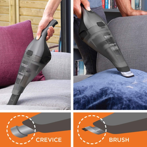 BLACK+DECKER Dustbuster Handheld Vacuum, Cordless, Dark Grey