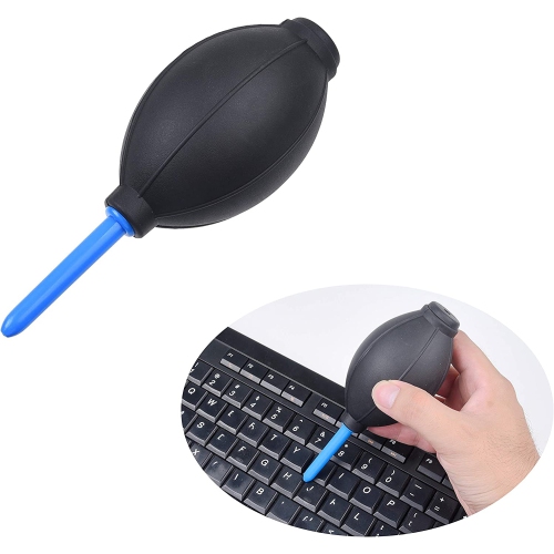 Trousse de nettoyage pour clavier Camkix – 1 mini brosse, 1 brosse de nettoyage, 1 enlève-clavier, 1 souffleur d'air et 1 caillot de nettoyage