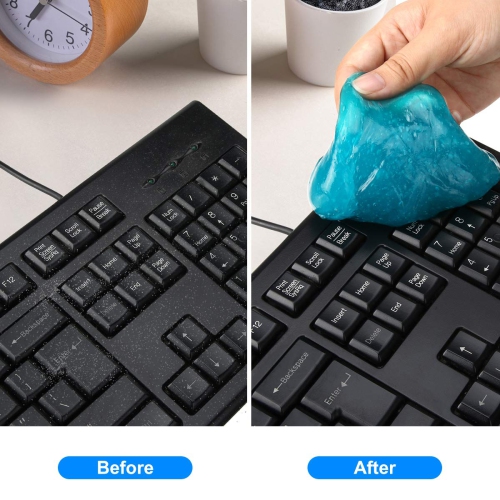 Keyboard Cleaner and Cleaning Gel Universal with 5 Keyboard Cleaning Set Bundle