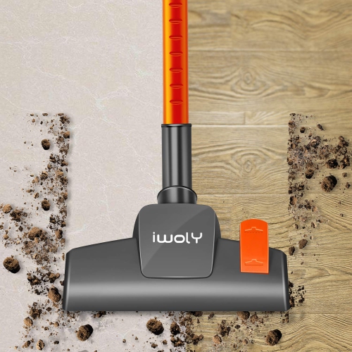 iwoly V600 Vacuum Cleaner Corded Bagless Stick and Handheld Vacuum with 5m Power Cord